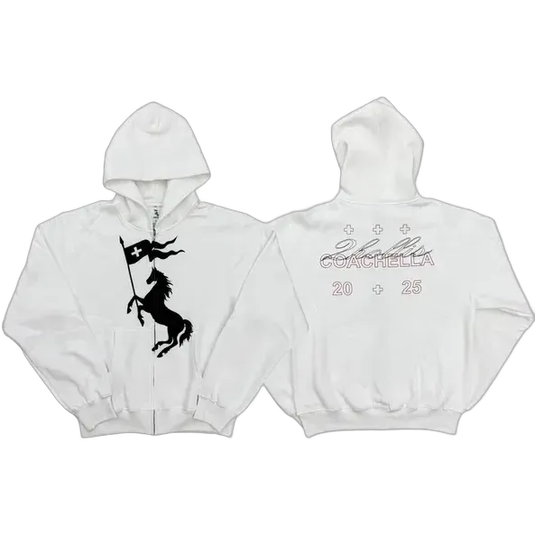 2Hollis Coachella Zip-Up Hoodie