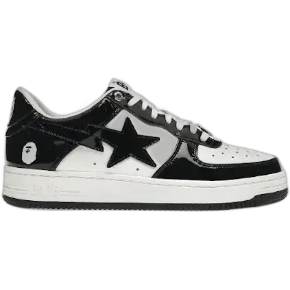A Bathing Ape Bape Sta Low Black