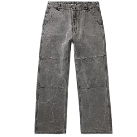 Acne Studios Canvas Pants Washed Grey