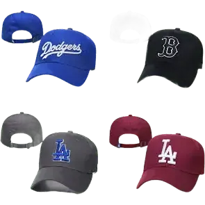 Adjustable MLB Baseball Hats (38 Variants)