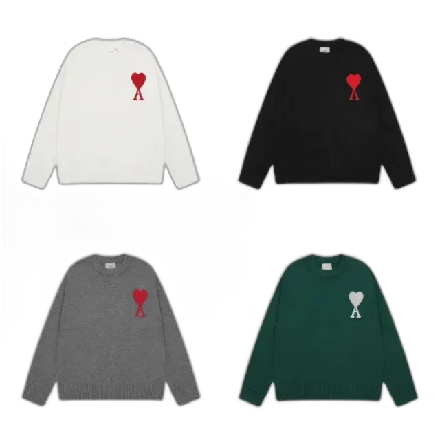 AMI Heart Logo Sweaters