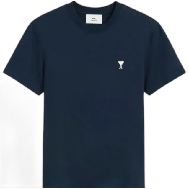 Ami Paris Small Red Heart Tee (2 Variants)