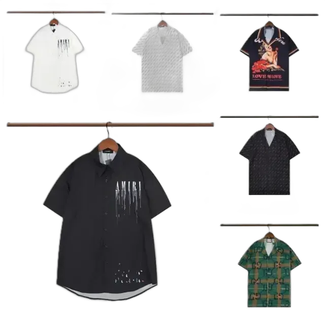 Amiri Designer Print Shirts