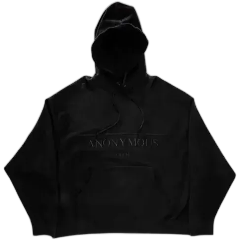 Anonymous Club Logo Black Hoodie