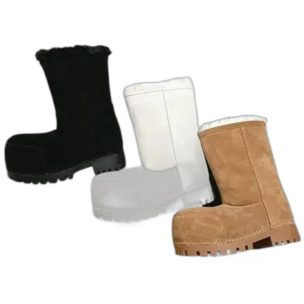 Balenciaga Alaska Fur Boots (9 Variants)
