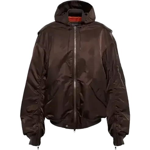 Balenciaga Brown Bomber Jacket