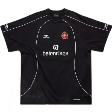 Balenciaga Football Jersey Black