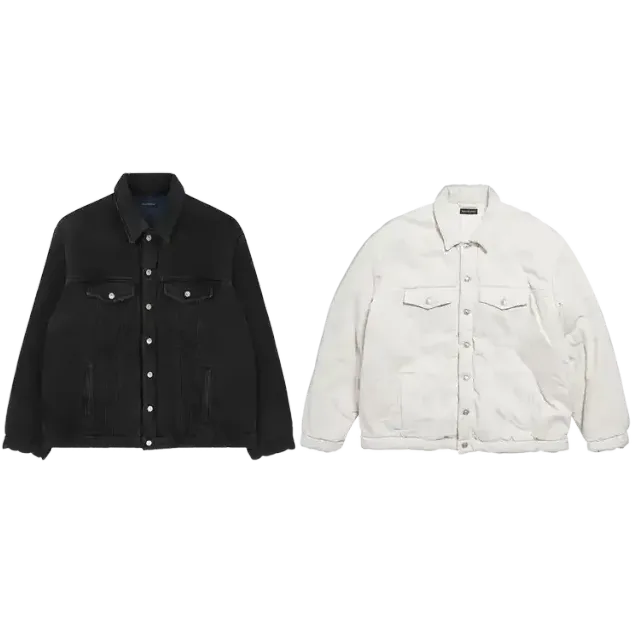 Balenciaga Padded Denim Jacket