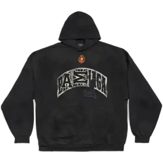 Balenciaga Skater Hoodie Black