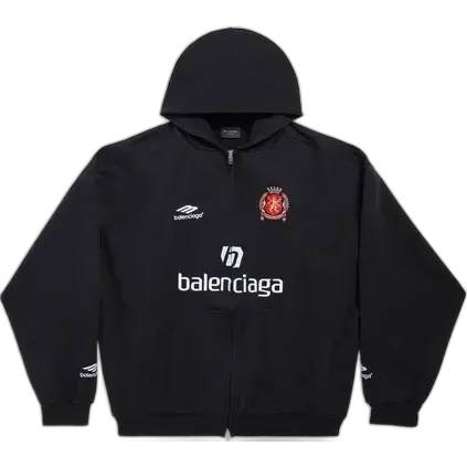 Balenciaga Tokyo Soccer Zip-Up Hoodie