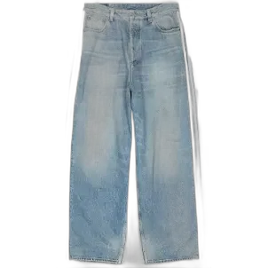 Balenciaga x adidas Large Baggy Pants Blue