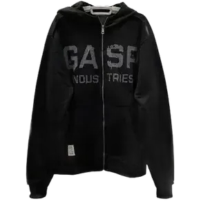 Black GASP Layered Hoodie
