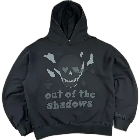 Broken Planet Market Out of the Shadows Hoodie Soot Black