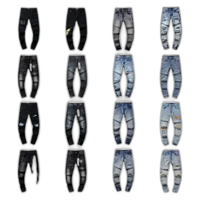 Bunch of Amiri Distressed Jeans