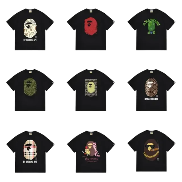 Bunch of Bape Graphic Tees
