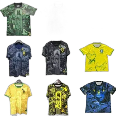 Bunch of Brazil Football Jerseys (67 Variants)