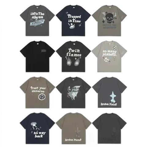 Bunch of Broken Planet Market Tees
