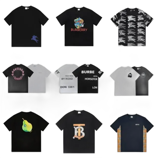 Bunch of Burberry Tees