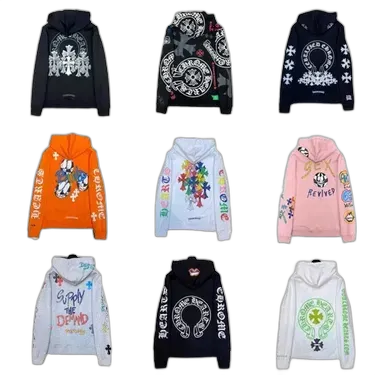 Bunch of Chrome Hearts Hoodies #3 (68 Variants)