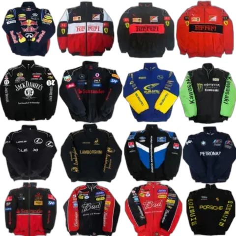 Bunch of F1 Racing Jackets (23 Variants)