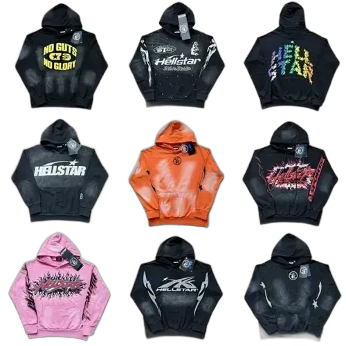 Bunch of Hellstar Graphic Hoodies