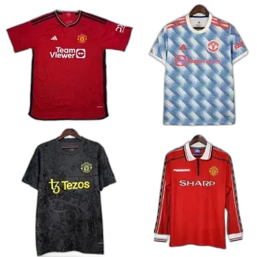Bunch of Manchester United Football Jerseys (59 Variants)