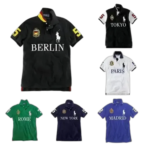 Bunch of Ralph Lauren City Polo Shirts