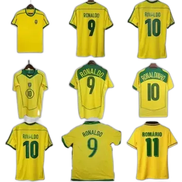 Bunch of Retro Brazil Football Jerseys (53 Variants)