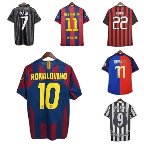 Bunch of Retro Football Jerseys (80 Variants)