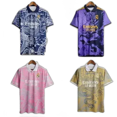 Bunch of Special Edition Real Madrid Football Jerseys (40 Variants)