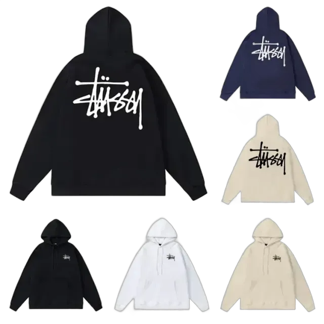Bunch of St��ssy Logo Hoodies