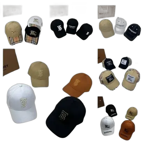 Burberry Caps (39 Variants)