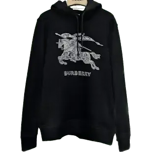 Burberry Horse Knight Logo Hoodie