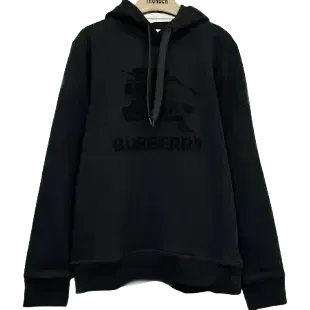 Burberry Towel Embroidery Horse Knight Logo Hoodie
