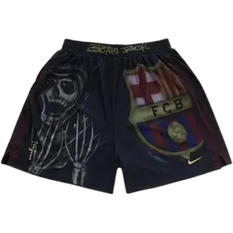 Cactus Jack x Barcelona Skeleton Shorts