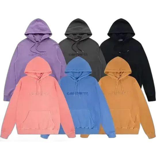 Carhartt Embroidered Logo Hoodies