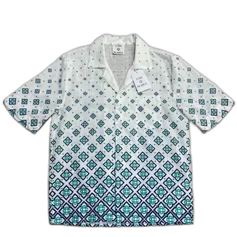 Casablanca Gradient Short Sleeve Button Up Shirt