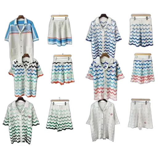 Casablanca Knit Polos (18 Variants)