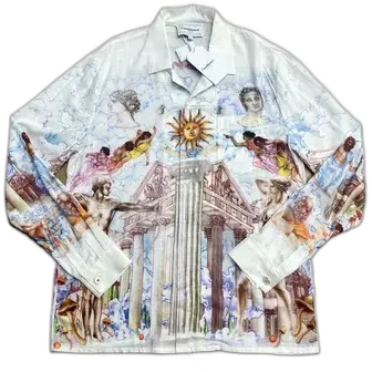 Casablanca Temple Button Up Shirt