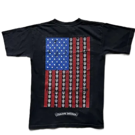 Chrome Hearts USA Flag Tee