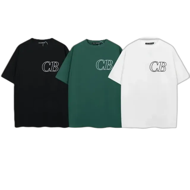 Cole Buxton Italic Tees (3 Variants)