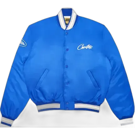 Corteiz Stadium Jacket Blue