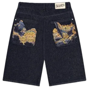 Derschutze Whale Denim Shorts