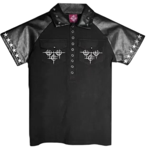 DETW Leather Polo