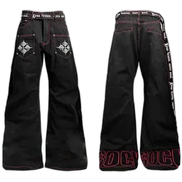 DETW Red Stitch Baggy Jeans