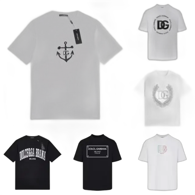 Dolce & Gabbana Logo Graphic Tees
