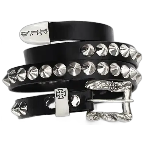 Enfants Riches Deprimes Silver Western Belt