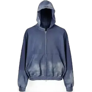 Far Archive Washed Zip Up Hoodie
