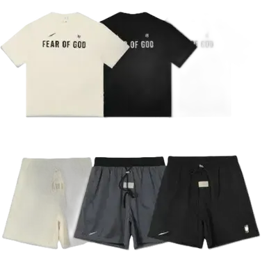 Fear of God x Nike NBA Essentials T-Shirt & Shorts