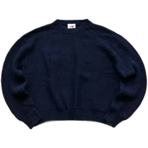 Firemade Navy Blue Knit Sweater